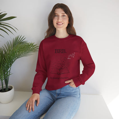 Chasing Chapters Unisex Crewneck Sweatshirt (Light Color) Printify