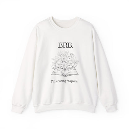 Chasing Chapters Unisex Crewneck Sweatshirt (Light Color) Printify