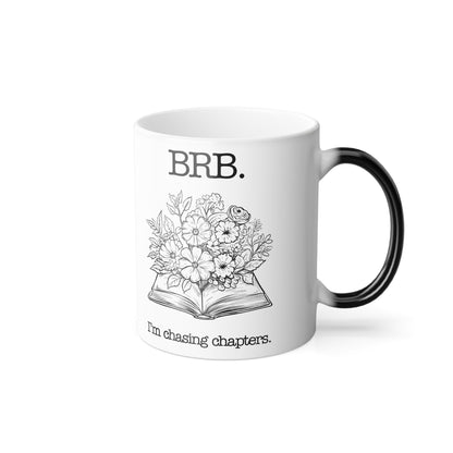 Chasing Chapters Color Morphing Mug - 11oz Book Lovers Coffee/Tea Cup Printify