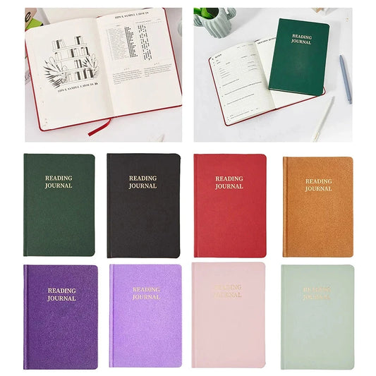 Leather Reading Journal for Book Lovers - Track & Review 65 Books T.L. Amber