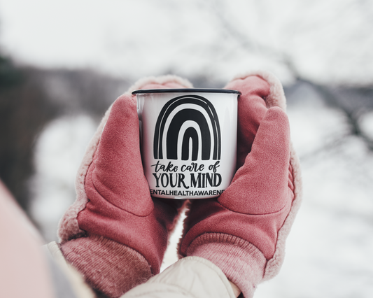 Take Care Of Your Mind Mental Health Awareness Mug StickerCreations
