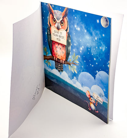 Signed Copy of Give It Your Best Kid - By T.L. Amber (Paperback) - inspiring children's book T.L. Amber